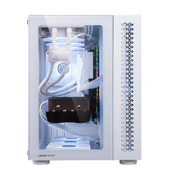 Vỏ máy tính Case Golden Field Window 360 white