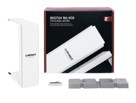 Quạt tản nhiệt Noctua NA-HC6 Chromax White Heatsink Cover.