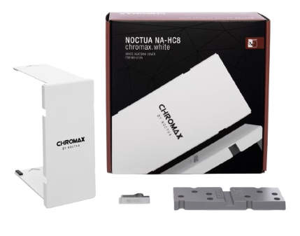 Quạt tản nhiệt Noctua NA-HC8 Chromax White Heatsink Cover