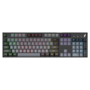 Bàn Phím Cơ Quang EDRA EK315X (Black-Gray) Có Dây/87 Phím/USB