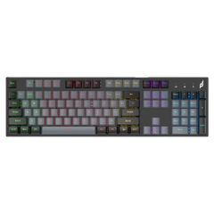 Bàn Phím Cơ Quang EDRA EK315X (Black-Gray) Có Dây/87 Phím/USB