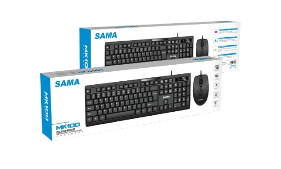 Combo phím + chuột SAMA MK 100
