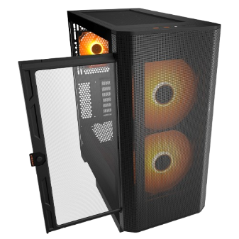 Vỏ máy tính Case COUGAR UNIFACE RGB Black