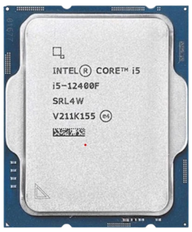 CPU Intel Core i5 12400F