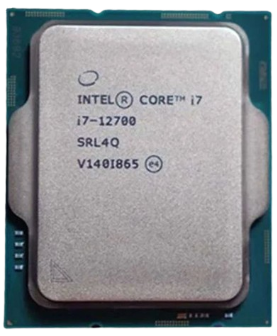 CPU Intel Core i7 12700