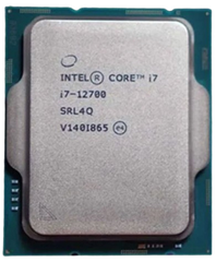 CPU Intel Core i7 12700