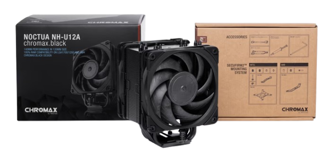 Tản nhiệt Noctua NH-U12A CH.BK Black CPU Cooler