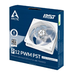 Quạt Tản Nhiệt Arctic P12 PWM PST Fan White