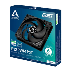 Quạt Tản Nhiệt  Arctic P12 PWM PST Fan Black