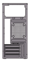 Vỏ máy tính case SAMA SM807