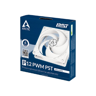 Quạt Tản Nhiệt  Arctic P12 PWM PST ARGB Fan White