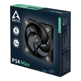 Quạt Tản Nhiệt Arctic P14 PWM PST Fan Black