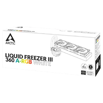 Tản Nhiệt nước Arctic Liquid Freezer III 360 ARGB AIO White
