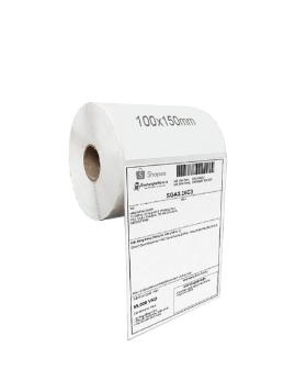 Giấy in mã vạch 350 tem 50m