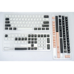 Bộ Keycaps EDRA EKC7102 White Olivia/PBT Double-Shot/Tương Thích Bàn Phím Cơ