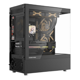 Vỏ máy tính Case Golden Field HIFI MTX240 Black