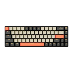 Bàn Phím Cơ EDRA EK368L Alpha (White-Grey) Không Dây/3 Chế Độ/68 Phím