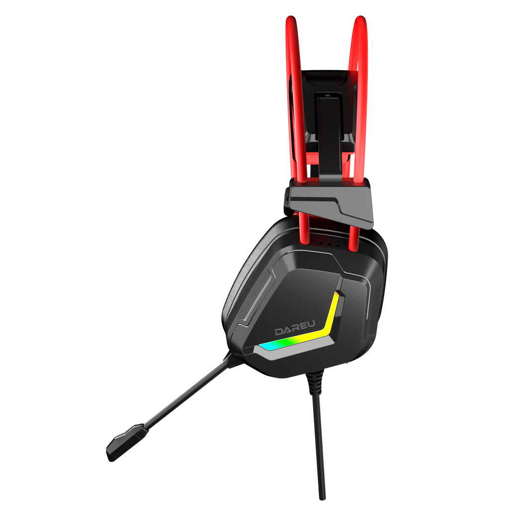 Tai nghe Gaming DareU EH733 - Đen, RGB