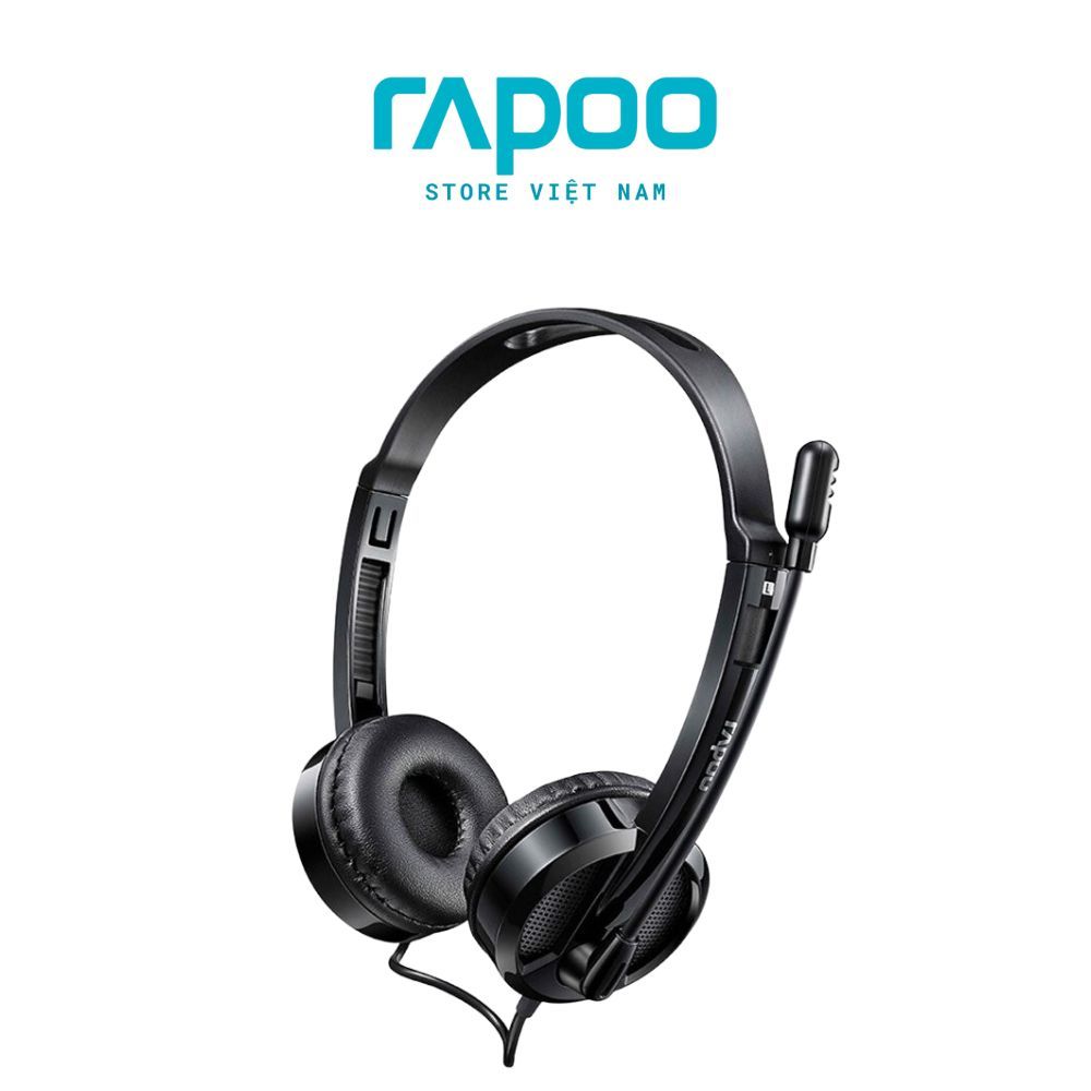 Tai nghe Rapoo có dây H120 Stereo Black