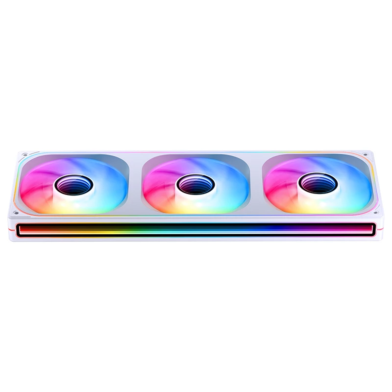 Fan Case liền khối Jonsbo ZB-360 ARGB - Trắng | Gió thuận