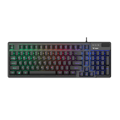 Bàn phím có dây giả cơ Gaming Rapoo V50S 98 Key Black/ Led Rainbow