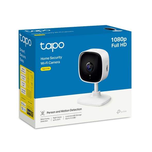 Camera WiFi Trong Nhà TP-Link Tapo C100 Full HD