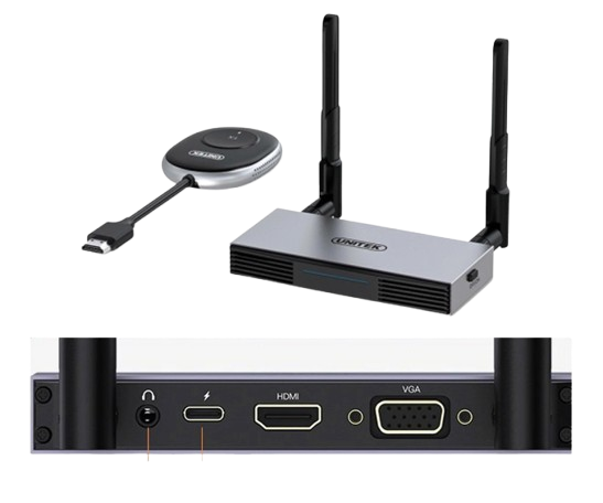 Thiết bị chuyển đổi tín hiệu HDMI không dây UNITEK V158A