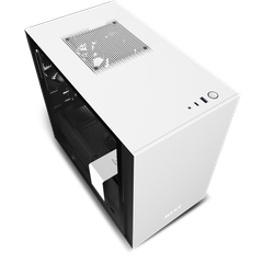 Thùng máy NZXT H210i - Đen trắng | Mini ITX, nhập khẩu (CA-H210i-W1)