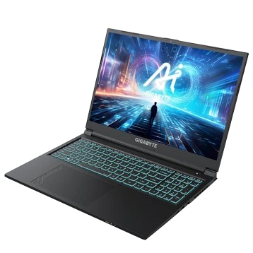 Laptop Gigabyte G6 MF‑H2PH853KH  I7-13620H/16GB/512GB PCIE/VGA 6GB RTX4050/16.0 FHD+ 165HZ/WIN11