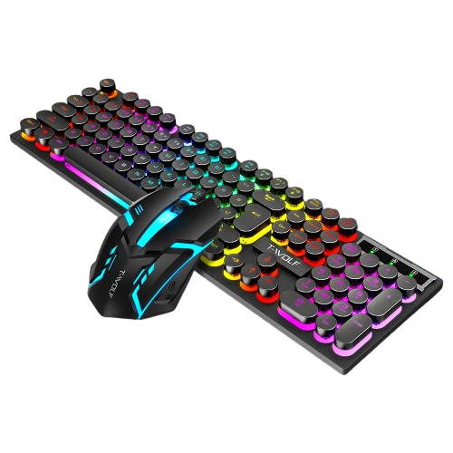 Compo phím chuột có dây T-WOLF TF270 BLACK