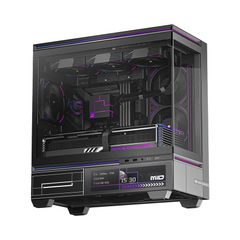 Thùng máy Case Thermalright TL-M10 Vision LCD - Đen