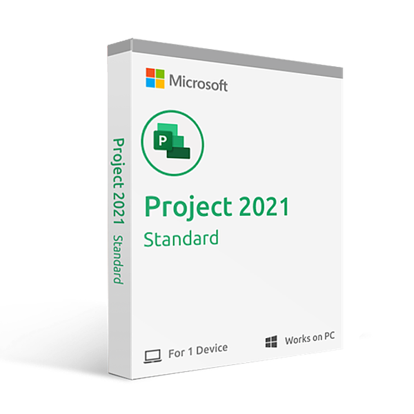 Phần mềm Microsoft Project Standard 2021 Win All Lng PK Lic Online Download C2R NR 076-05905