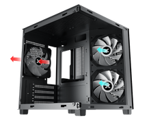 Thùng máy Case Xigmatek AquaM Nano II - Đen | Không kèm fan