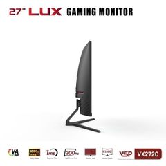 Màn hình Gaming VSP VX272C Lux | 27 inch, Full HD, VA, 200Hz, 1ms, cong