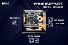 Thùng máy MIK G3 Prism Glass M (M-ATX)