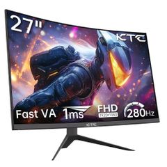 Màn hình Gaming KTC H27S12Y | 27 inch, Full HD, HVA, 280Hz, 1ms, Cong