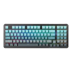 Bàn phím cơ Machenike K500F B94W | Wireless, Tri-mode RGB Cyan, GR Jade Switch