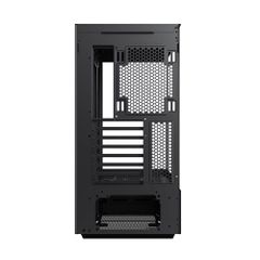 Thùng máy Case Leopard AC-02 | Đen, kính cong, LCD