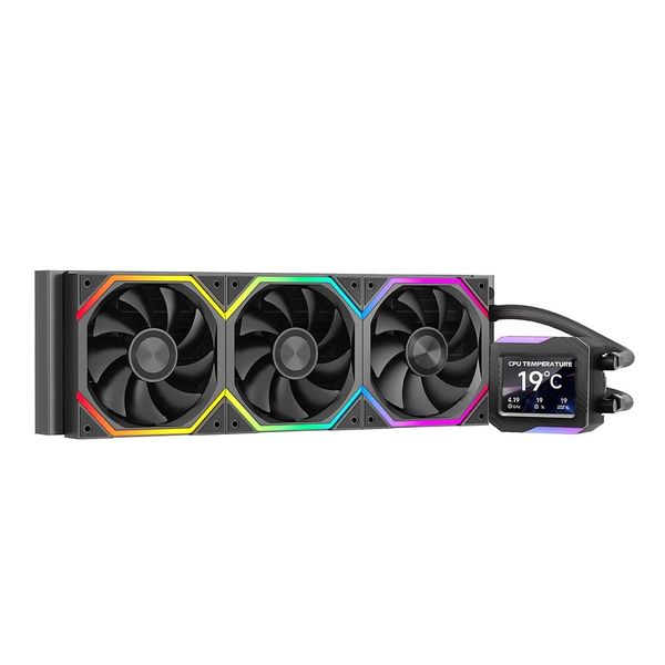 Tản nhiệt nước Leopard Astroshell 360 ARGB Digital LCD V2G - Đen