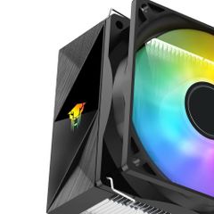 Tản nhiệt khí Leopard K200 Black | 92mm, RGB (1200, 1700, AM4, AM5)