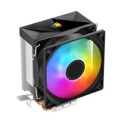 Tản nhiệt khí Leopard K200 Black | 92mm, RGB (1200, 1700, AM4, AM5)