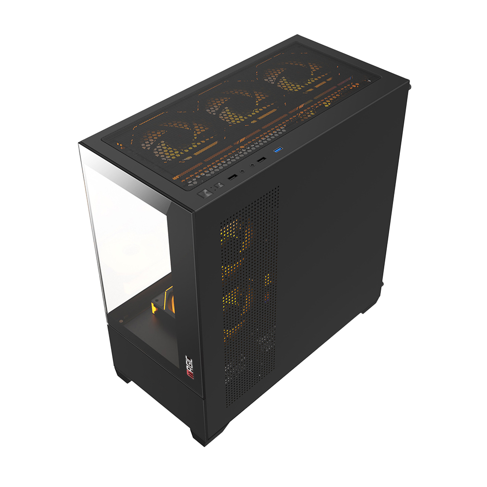 Thùng máy Case Magic Gaming GA-01 ATX - Đen
