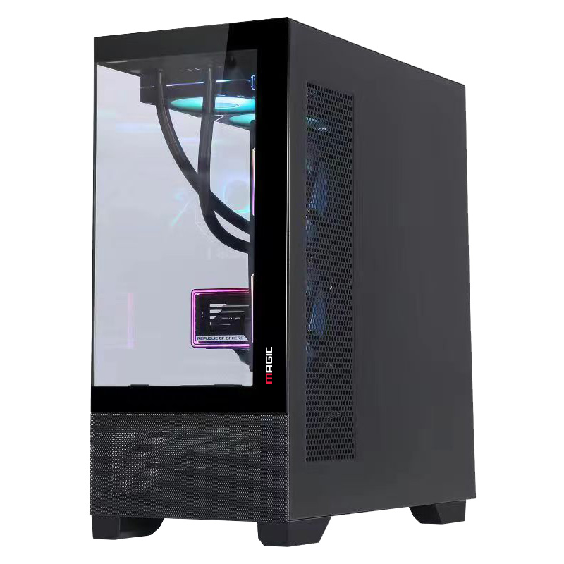 Thùng máy Case Magic Mix Tower Air - Đen | Aio 240, hồ cá