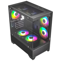 Thùng máy Case Magic Mix Tower Air - Đen | Aio 240, hồ cá
