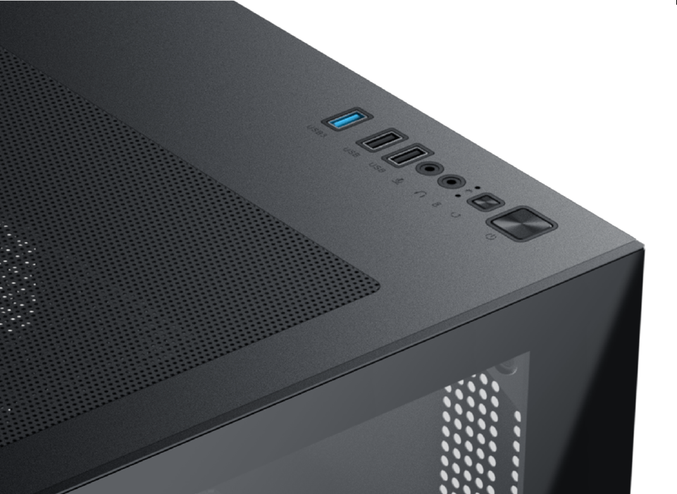 Thùng máy Case Xigmatek AquaM Nano II - Đen | Không kèm fan