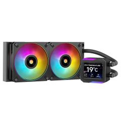 Tản nhiệt nước Leopard Astroshell 240 ARGB Digital LCD V2 - Đen