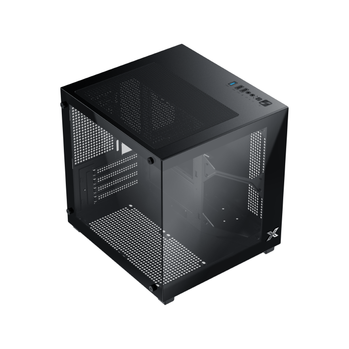Thùng máy Case Xigmatek AquaM Nano II - Đen | Không kèm fan