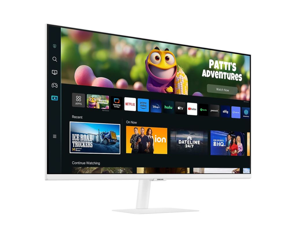Màn hình thông minh Samsung M5 LS32CM501EEXXV | 32 inch, Full HD, VA, 60Hz, 4ms, Wifi + BT + Remote, phẳng