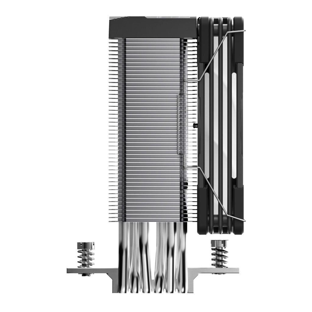 Tản nhiệt khí CPU CoolMoon GT600 ARGB - Black (Hiển thị nhiệt độ)