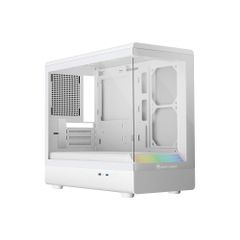 Thùng máy Case Leopard MS-01 RGB | Trắng, không kèm fan